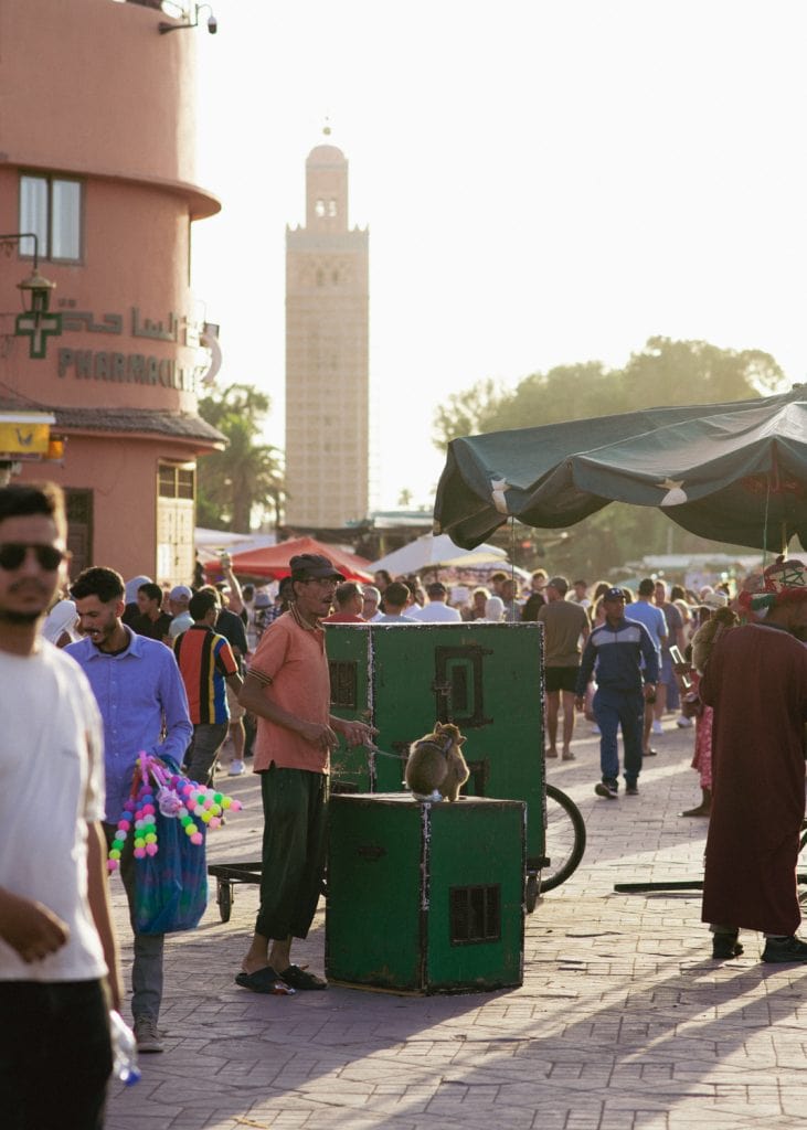 Plac Jemaa el-Fna Marrakesz